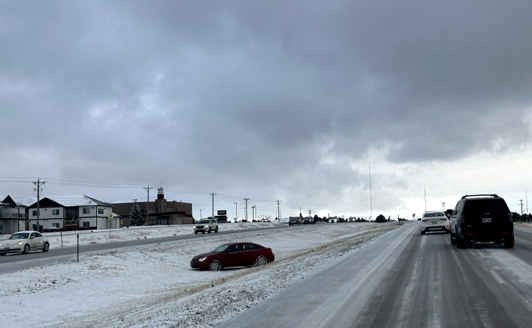 Southern Rapid City on Highway 16. March 19, 2025.