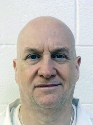 This undated photo provided by the Arkansas Department of Corrections Communications Department shows inmate Grant Hardin. (Arkansas Department of Corrections Communications Department via AP)