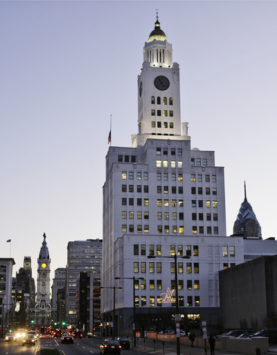 FILE - The Philadelphia Inquirer and Daily News building in Philadelphia is shown in a file photo from Tuesday, Jan. 2, 2007. (AP Photo/Matt Rourke, File)