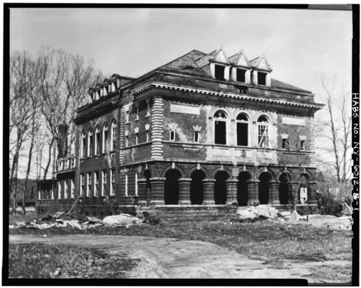 This undated photo provided by the Library of Congress shows the Thomas Indian school in Irving, N.Y. (Library of Congress via AP)
