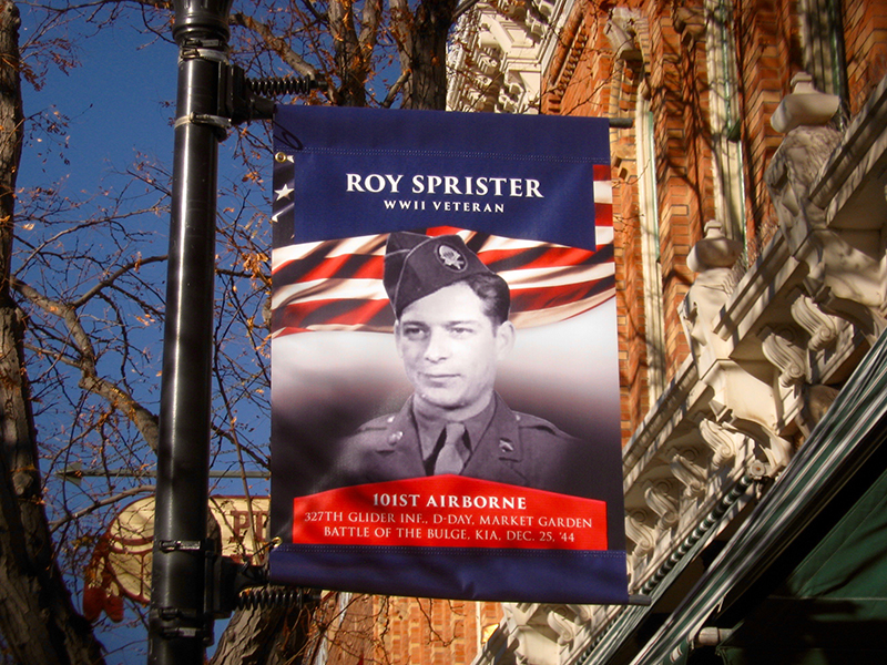 world war two banner rapid city