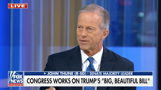 Thune on Fox and Friends