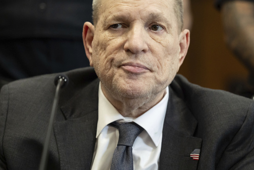Harvey Weinstein appears in state court in Manhattan for his retrial, Friday, June 6, 2025 in New York. (AP Photo/Yuki Iwamura)