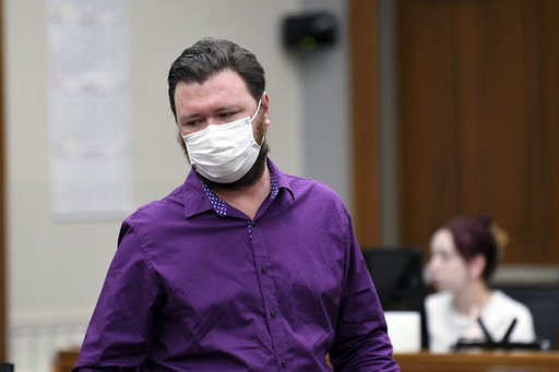 FILE - Miles Harford appears in court to hear the charges against him on March 8, 2024, in Denver. (AP Photo/Thomas Peipert, Pool, File)
