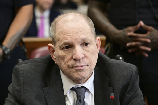 Harvey Weinstein appears in state court in Manhattan for his retrial on Wednesday, June 4, 2025 in New York. (Curtis Means/Pool Photo via AP)