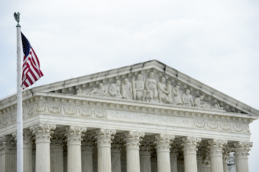 FILE - The Supreme Court is seen on Capitol Hill, Feb. 27, 2025, in Washington. (AP Photo/Rod Lamkey, Jr.)