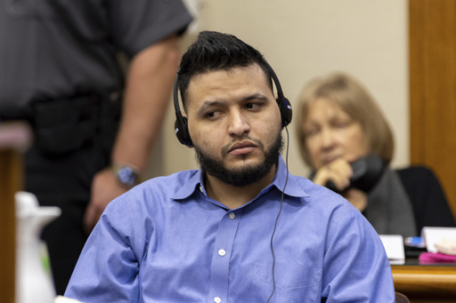 FILE - Jose Ibarra appears at his trial at the Athens-Clarke County Superior Court, on Nov. 19, 2024, in Athens, Ga. (Arvin Temkar/Atlanta Journal-Constitution via AP, Pool)