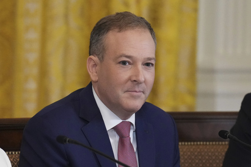 FILE - EPA Administrator Lee Zeldin attends a Make America Healthy Again (MAHA) Commission Event in the East Room of the White House, Thursday, May 22, 2025, in Washington. (AP Photo/Jacquelyn Martin, File)