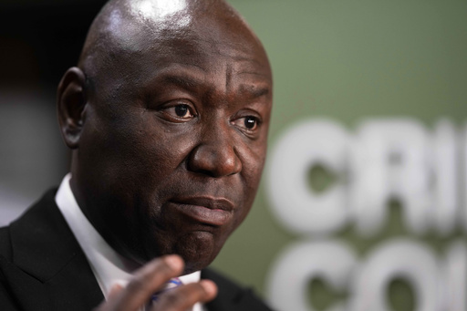 FILE - Attorney Ben Crump speaks during a news conference, May 5, 2025, in Memphis, Tenn. (AP Photo/George Walker IV, file)