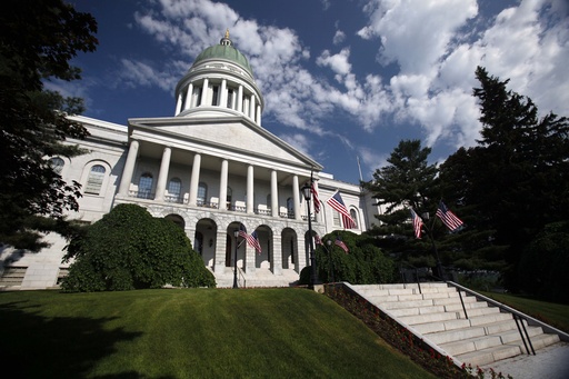 The State House is seen in Augusta, Maine on June 9, 2011. (AP Photo/Robert F. Bukaty, File)