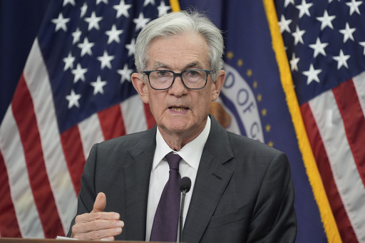 Federal Reserve Chairman Jerome Powell, speaks during a news conference following the Federal Open Market Committee meeting, Wednesday, July 30, 2025, in Washington. (AP Photo/Manuel Balce Ceneta)