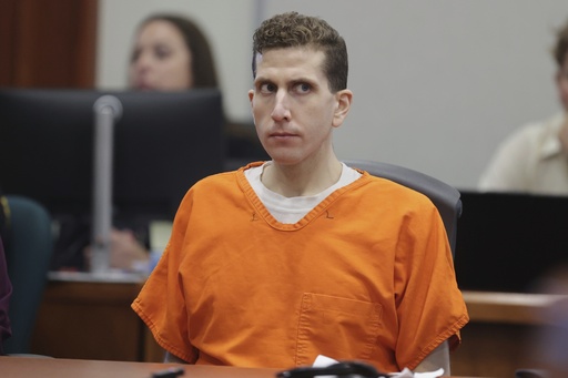 Bryan Kohberger appears at the Ada County Courthouse, for his sentencing hearing, Wednesday, July 23, 2025, in Boise, Idaho, for brutally stabbing four University of Idaho students to death nearly three years ago. (AP Photo/Kyle Green, Pool)