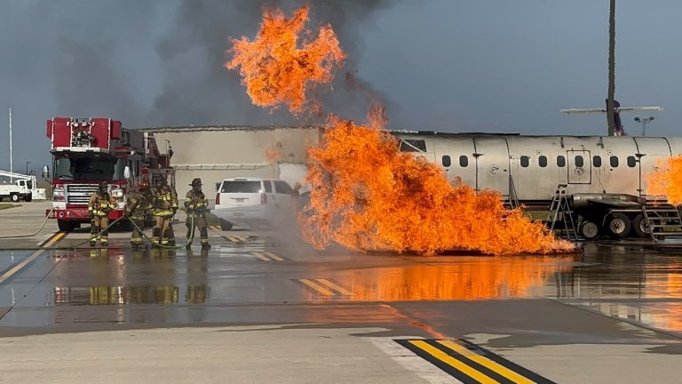 airport fire
