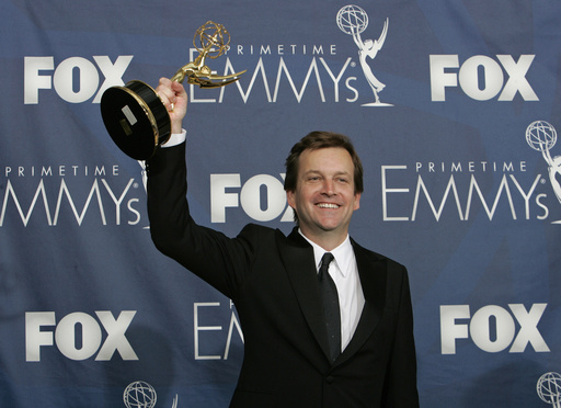 FILE - Director Philip Martin in the press room at the 59th Primetime Emmy Awards Sept. 16, 2007, in Los Angeles. (AP Photo/Reed Saxon, File)