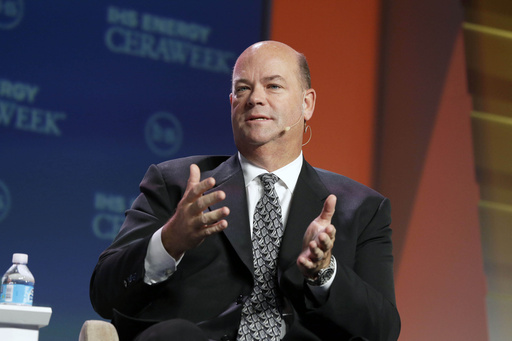 FILE - ConocoPhillips Chairman & CEO Ryan Lance speaks at the annual IHS CERAWeek global energy conference, Feb. 23, 2016, in Houston. (AP Photo/Pat Sullivan, file)