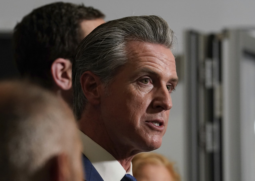 Gov. Gavin Newsom speaks after signing legislation calling for a special election on a redrawn congressional map on Thursday, Aug. 21, 2025, in Sacramento, Calif. (AP Photo/Rich Pedroncelli)