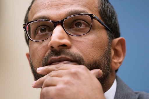 FBI Director Kash Patel appears before the House Judiciary Committee, on Capitol Hill in Washington, Wednesday, Sept. 17, 2025. (AP Photo/Mark Schiefelbein)