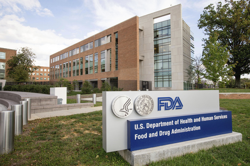 FILE - The U.S. Food and Drug Administration campus in Silver Spring, Md., is photographed on Oct. 14, 2015. (AP Photo/Andrew Harnik, File)