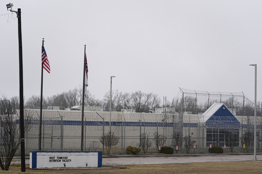 FILE - The CoreCivic West Tennessee Detention Facility is seen Jan. 24, 2024, in Mason, Tenn. (AP Photo/George Walker IV, File)