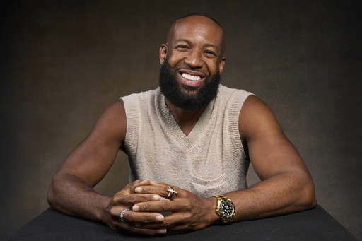 Producer Carlos King poses for a portrait in Los Angeles Friday, Aug. 22, 2025. (AP Photo/Damian Dovarganes)