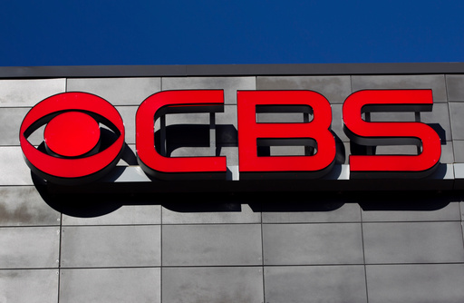 FILE - The CBS logo is displayed on the exterior of CBS Scene Restaurant and Bar, at Gillette Stadium, in Foxborough, Mass., Feb. 13, 2012. (AP Photo/Steven Senne, File)